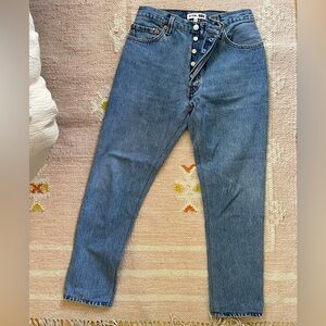 Like new Red Tab Re/Done Jeans